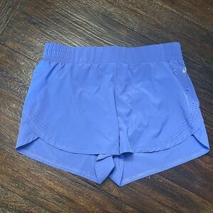 ASICS Women's Purple Blue Athletic Shorts